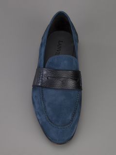 Lanvin Chamois Penny Loafer   Zoo Fashions