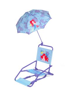 Disney Ariel Beach Chair With Umbrella by Idea Nuova