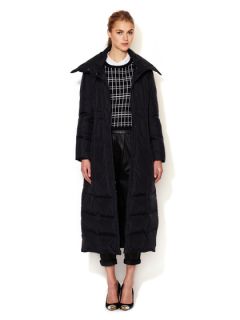 Long Zipper Front Puffer Coat by Cole Haan