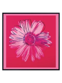 Daisy, 1982 (Crimson and Pink) Art Block by Andy Warhol by McGaw Graphics