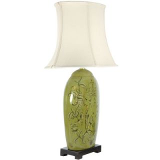 Oriental Furniture Harvest Season Table Lamp