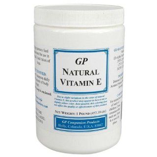 GP Natural Vitamin E   1 pound  Pet Supplements And Vitamins 