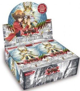 YuGiOh GX CCG Light of Destruction Booster Box ( 24 Pack ) [Toy] Toys & Games