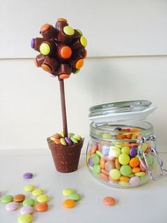personalised rolo and smarties tree by sweet trees