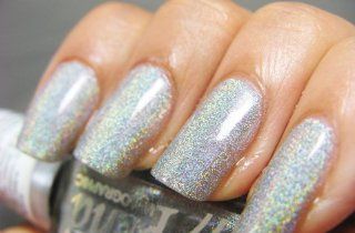 Depend Professional Holographic Nail Polish Holo Lacquer 2025 Silver 0.2 Oz / 5ml Health & Personal Care