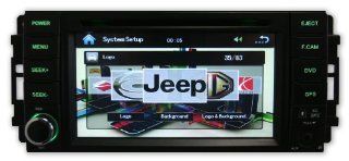Jeep Patriot 09 11 OEM Replacement OEM Fitment In Dash Double Din Touch Screen iPod DVD GPS Navigation Radio 2009 2011  In Dash Vehicle Gps Units  GPS & Navigation