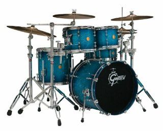 Gretsch Drums New Classic NC F604 OSB 4 Piece Drum Set, Ocean Sparkle Burst Musical Instruments