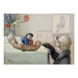 Carl Larsson The Funny Fellow 1917 Poster