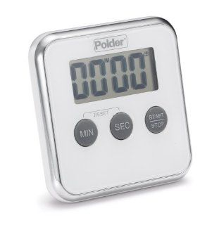 Polder TMR 606 90BBB Digital Kitchen Timer, White Kitchen & Dining