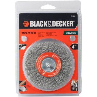 Black & Decker 4" Crimped Wire Wheel Fine Part No. 70 606   Power Grinder Accessories  