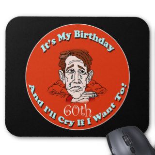 60th Birthday T shirts and Gifts Mouse Mat