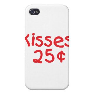 25 Cent Kisses Cases For iPhone 4