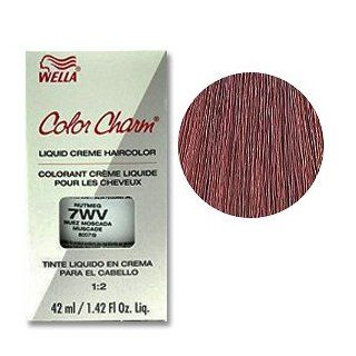 WELLA Color Charm Liquid Crme Hair Color Cyclamen 607 1.4oz/42ml  Chemical Hair Dyes  Beauty