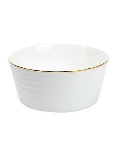 Linea Soho gold bone china cereal bowl
