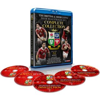 The British and Irish Lions 2013 The Complete Collection      Blu ray