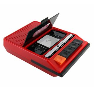 iRecorder   Retro Cassette Player Styled Portable Speaker For iPhone