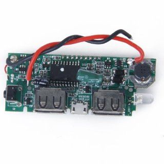 FX 608 PCBA 1.2" LCD Dual USB Output 5V Boost PCB DIY Module with LED fit for Mobile Power Computers & Accessories
