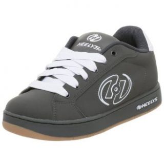 Heelys Adult Hurricane Skate Shoe, Charcoal/White/Gum, 6 M Clothing