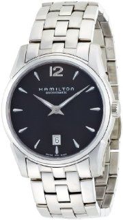 Hamilton Men's H38515135 Jazzmaster Black Dial Watch at  Men's Watch store.