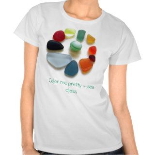 Color me pretty   sea glass tee shirts