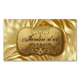 311 Jardin d'or with Zebra only Business Card