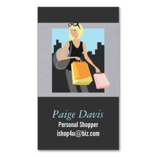Personal Shopper Business Cards