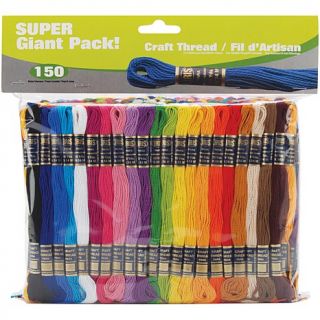 Iris Cotton Craft Thread Super Giant Pack   150 Skeins