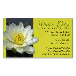 Water Lily Business Card