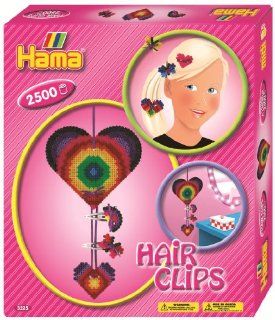 HAMA HAIR CLIP HOLDER GIFT CREATIVE ART BEAD BEADS SET Toys & Games