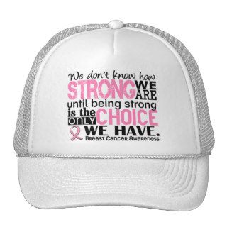 Breast Cancer How Strong We Are Mesh Hats