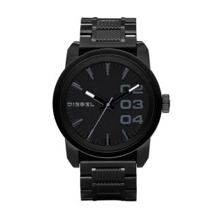 Diesel Watches Franchise 46mm Watch   Black      Clothing