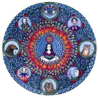 Zodiac Sign Scorpio Mandala Print by Renowned Aussie Artist, Lindy Longhurst  