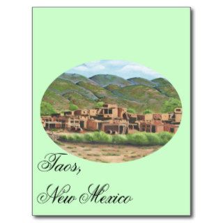 Taos, New Mexico Post Card