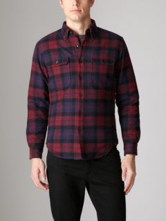 Quilted Flannel Shirt Jacket by Shades of Grey