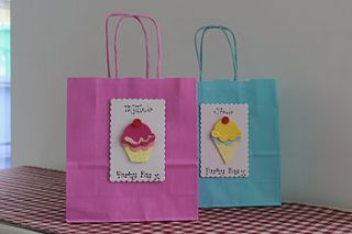 personalised party bags by kitty's