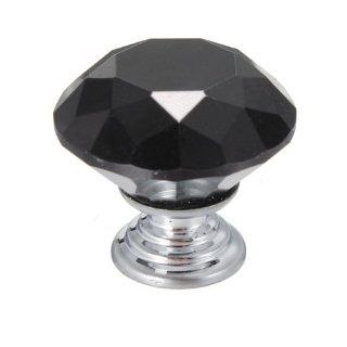 30mm Crystal Glass Cupboard Wardrobe Cabinet Door Drawer Kitchen Knobs Handle   Replacement Room Air Conditioner Knobs