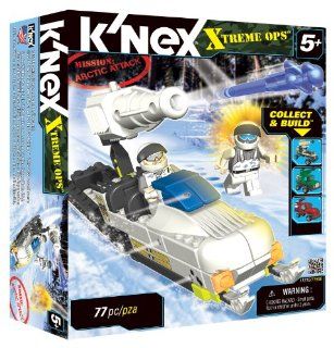 K'NEX Collect & Build Xtreme Ops Mission Arctic Attack Toys & Games