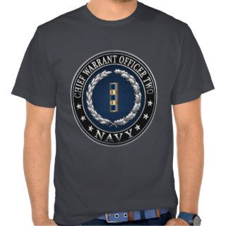 [600] Navy Chief Warrant Officer 2 (CWO2) T shirt