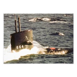 USS SCULPIN (SSN 590) PHOTOGRAPHIC PRINT