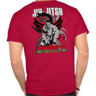 Jiu Jitsu Red Dragon T shirts