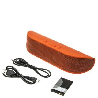 Planet Audio Lynx PB252 Portable Bluetooth Wireless Speaker   Orange      Electronics