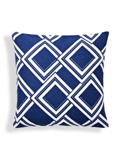Colorful Geometric Print Pillow by Frog Hill Designs
