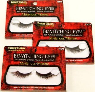 WET N Wild Fantasy Makers Bewitching Eyes Self adhesive Eyelashes #12479 (Set of 3) Mysterious  Fake Eyelashes And Adhesives  Beauty