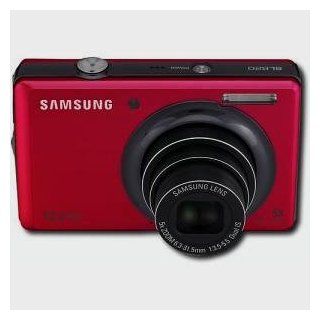 Samsung SL620 12.2 MP Digital Camera with 5x Dual Image Stabilized Zoom and 3.0 inch LCD (Red)  Point And Shoot Digital Cameras  Camera & Photo