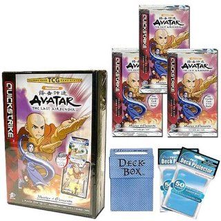 Avatar The Last Airbender Card Game Gift Set   Lt Blue Sports & Outdoors