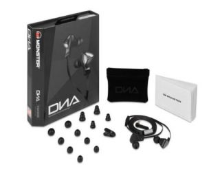 Monster DNA Earphones with Apple ControlTalk   Black      Electronics