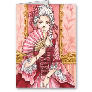 Ruby Marie Antoinette note card