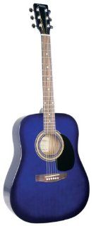 Johnson JG 620 BL 620 Player Series Acoustic Guitar, Blueburst Musical Instruments