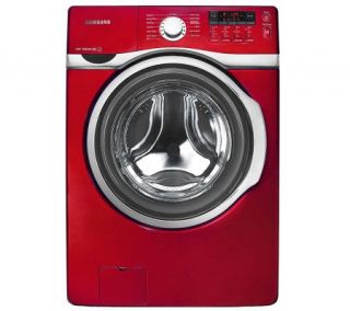 Samsung 3.9 cu ft. Capacity Front Load Washer with VRT   Red —