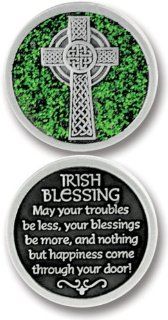Cathedral Art PT622 Irish Blessing Companion Unique Decorative Coin, 1 1/4 Inch   Home And Garden Products